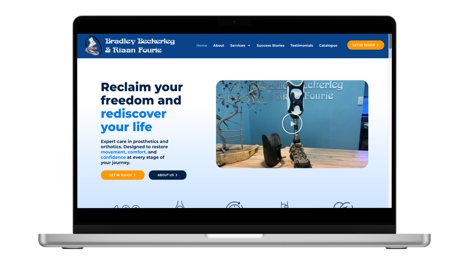 Bradley Beckerleg website
