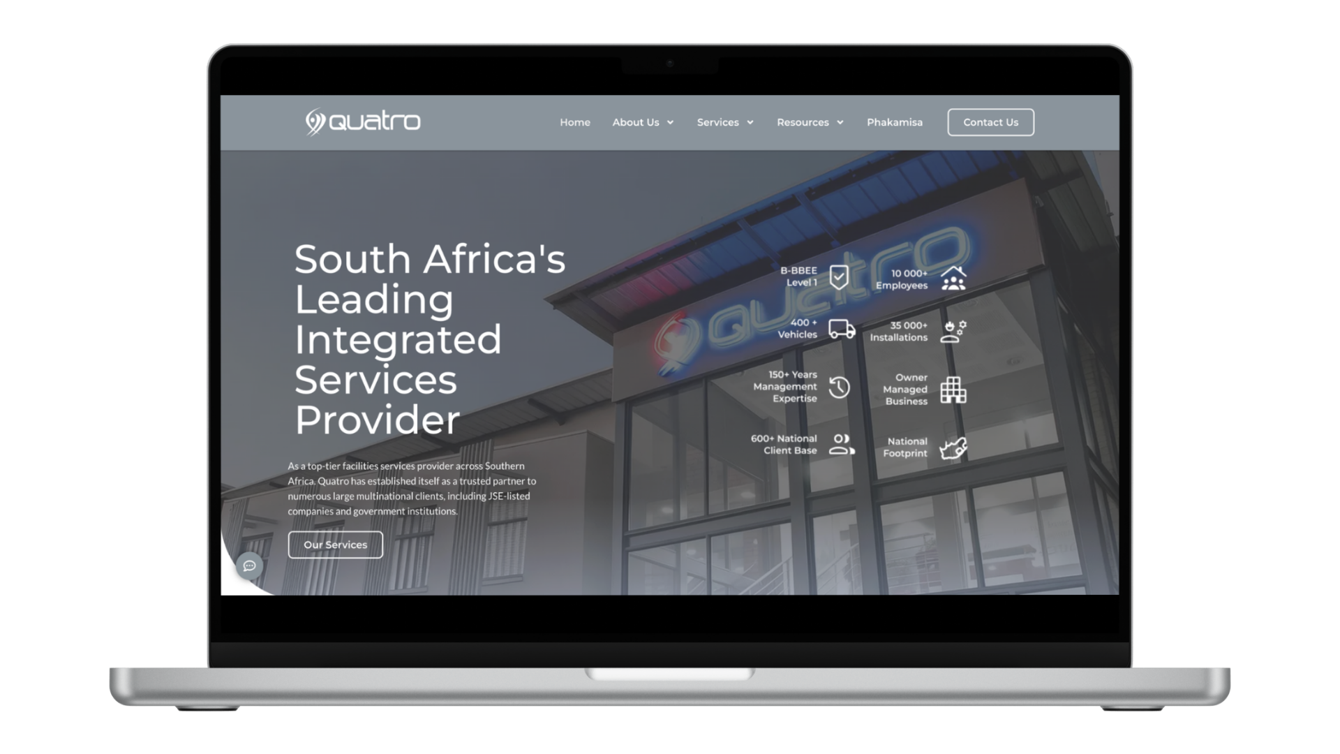Quatro website